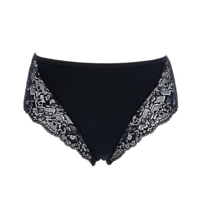 дамско,бельо,дамски,бикини,и,танкини,cotonella,4940,panties,2,units,black,(white)