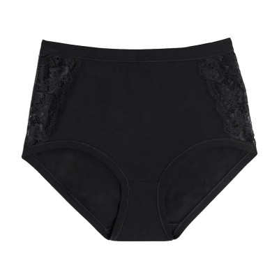 дамско,бельо,дамски,бикини,и,танкини,cotonella,gd131,culotte,panties,2,units,black,(black)