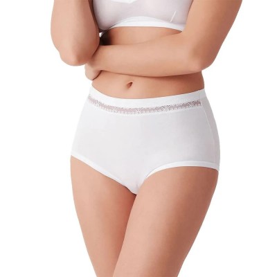 дамско,бельо,дамски,бикини,и,танкини,cotonella,gd169,culotte,panties,2,units,white,(white)