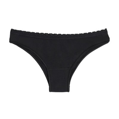 дамско,бельо,дамски,бикини,и,танкини,cotonella,gd292,brazilian,panties,3,units,black,(black)