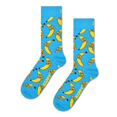 чорапи,мъжки,чорапи,дамски,чорапи,happy,socks,angry,banana,crew,socks,blue,(light,blue)
