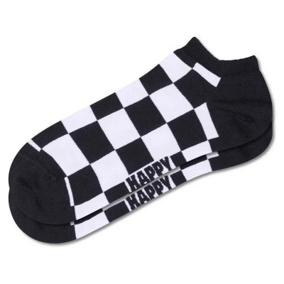 чорапи,мъжки,чорапи,дамски,чорапи,happy,socks,checkerboard,short,socks,black,(black)