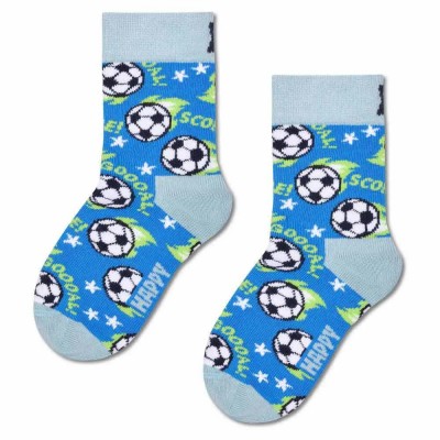 детски,чорапи,мъжки,чорапи,дамски,чорапи,happy,socks,kids,football,crew,socks,blue,(light,blue)