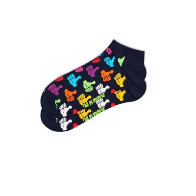 чорапи,мъжки,чорапи,дамски,чорапи,happy,socks,thumbs,up,short,socks,blue,(navy)