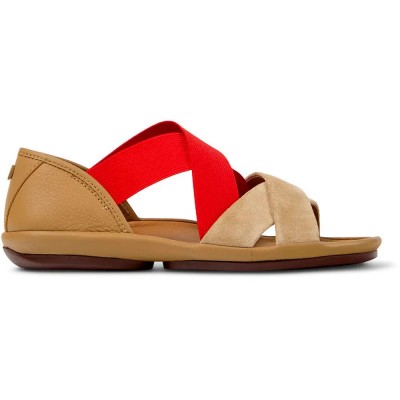 сандали,дамски,сандали,и,чехли,camper,right,isla,twins,sandals,brown,(brown,red)
