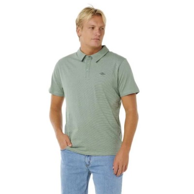 дамски,блузи,с,яка,мъжки,блузи,с,яка,rip,curl,easy,as,short,sleeve,polo,green,(aloe)
