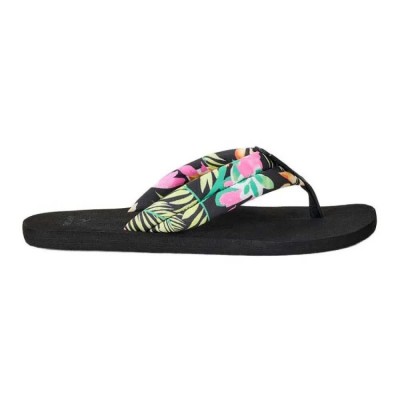 джапанки,мъжки,джапанки,и,чехли,дамски,сандали,и,чехли,rip,curl,freedom,plush,bloom,flip,flops,black,(multicolor)