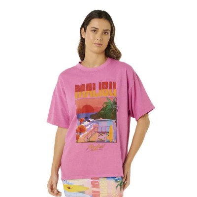 тениска,мъжки,тениски,дамски,тениски,rip,curl,hayley,o,heritage,short,sleeve,t,shirt,pink,(super,pink)