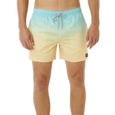 бански,гащета,мъжки,бански,костюми,rip,curl,offset,fade,volley,swimming,shorts,yellow,blue,(aqua)