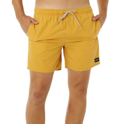 бански,гащета,мъжки,бански,костюми,rip,curl,offset,washed,volley,swimming,shorts,yellow,(golden,hour)