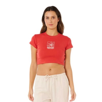 бебешка,тениска,мъжки,тениски,дамски,тениски,rip,curl,pacific,coast,baby,short,sleeve,t,shirt,red,(deep,red)