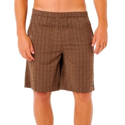 къси,панталони,мъжки,панталони,rip,curl,premium,surf,check,volley,shorts,brown,(coffee)