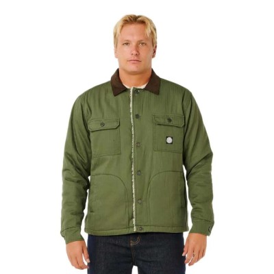 яке,мъжки,якета,дамски,якета,и,палта,rip,curl,premium,surf,sherpa,jacket,green,(dark,olive)