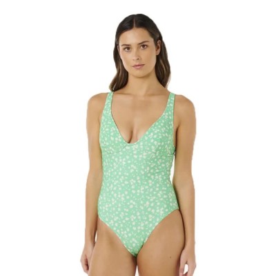 бански,костюм,дамски,бански,костюми,rip,curl,surf,side,good,swimsuit,green,(light,green)