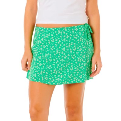 пола,дамски,поли,и,рокли,rip,curl,surf,side,short,skirt,green,(light,green)