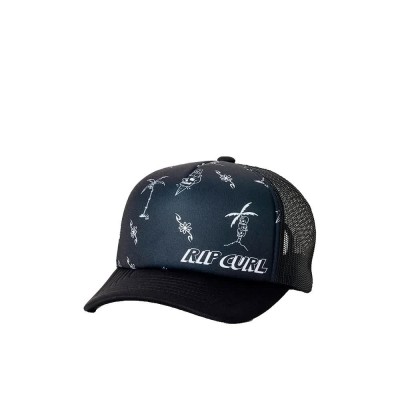 шапка,всички,шапки,rip,curl,weekender,trucker,cap,blue,(washed,black,black)