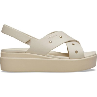сандали,дамски,сандали,и,чехли,crocs,brooklyn,4u,cross,strap,sandals,beige,(frappe)