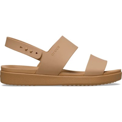сандали,дамски,сандали,и,чехли,crocs,brooklyn,backstrap,low,sandals,brown,(cashew)