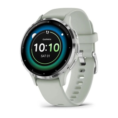 часовник,часовници,garmin,venu,3s,watch,refurbished,silver,(sage,gray,passivated)