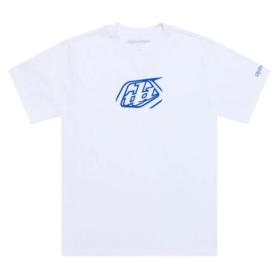 тениска,мъжки,тениски,дамски,тениски,troy,lee,designs,badge,short,sleeve,t,shirt,white,(white)