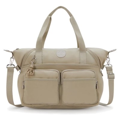 чанта,всички,чанти,kipling,new,art,duo,pocket,bag,beige,(be,boho,tan)
