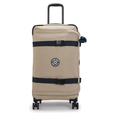 куфари,kipling,spontaneous,m,71l,trolley,bag,beige,(soft,taupe,combo)