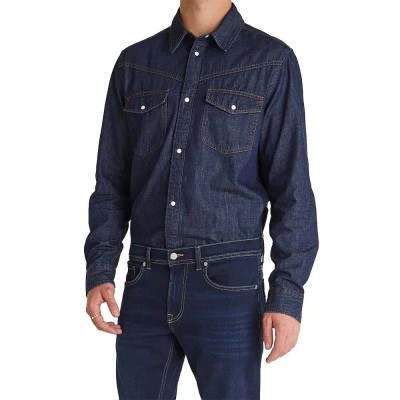риза,с,дълъг,ръкав,дамски,ризи,мъжки,ризи,pepe,jeans,authentic,brooks,long,sleeve,shirt,blue,(denim)