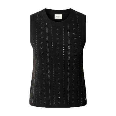 блуза,мъжки,пуловери,дамски,пуловери,pepe,jeans,elaine,top,sweater,black,(black)
