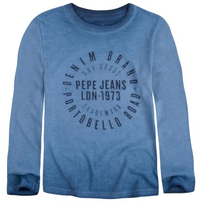 тениска,мъжки,тениски,дамски,тениски,pepe,jeans,justice,long,sleeve,t,shirt,blue,(eton,blue)