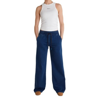мъжки,панталони,дамски,панталони,pepe,jeans,loose,jogger,eva,jeans,blue,(denim)