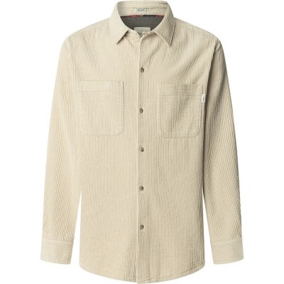 риза,с,дълъг,ръкав,мъжки,ризи,pepe,jeans,palmer,long,sleeve,shirt,beige,(ivory,white)