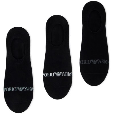 чорапи,мъжки,чорапи,дамски,чорапи,emporio,armani,em000548,af20083,no,show,socks,3,pairs,black,(black,black,black)