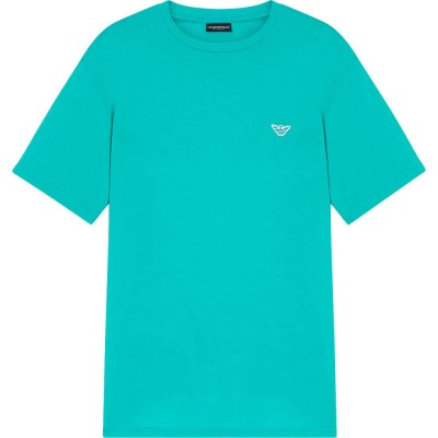 тениска,мъжки,тениски,дамски,тениски,emporio,armani,em000574,af20424,short,sleeve,t,shirt,green,(emerald)