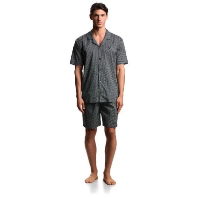 пижама,мъжки,пижами,emporio,armani,em001372,af19318,short,sleeve,pyjama,grey,(armani,blue,aop)