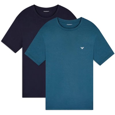 мъжко,бельо,emporio,armani,em001849,af18893,short,sleeve,base,layer,2,units,blue,(armani,blue,orion)
