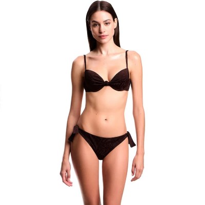 дамски,бански,костюми,emporio,armani,ew000785,af20241,bikini,brown,(brown,monstera)