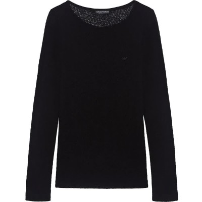 блуза,дамски,блузи,emporio,armani,ew002740,af19043,sweatshirt,black,(black)