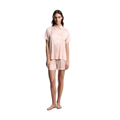 пижама,дамски,пижами,emporio,armani,ew002901,af19036,short,sleeve,pyjama,pink,(pink,sand)