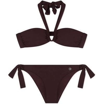 дамски,бански,костюми,emporio,armani,ew003277,af20239,bandeau,bikini,brown,(deep,brown)