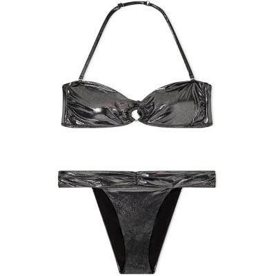 дамски,бански,костюми,emporio,armani,ew003290,af20256,bandeau,bikini,black,(black,foil)