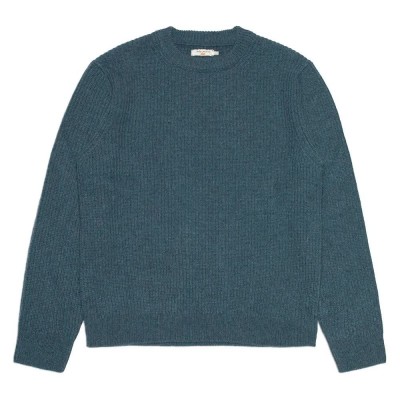 блуза,мъжки,пуловери,nudie,jeans,august,sweater,blue,(blue,melange)