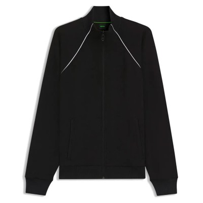 блуза,мъжки,пуловери,boss,join,saggy,10276629,full,zip,sweatshirt,black,(black)
