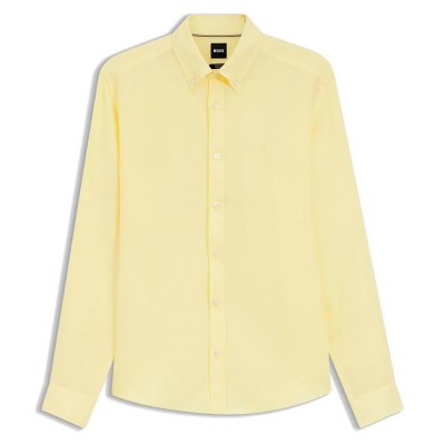 дамски,ризи,мъжки,ризи,boss,liam,10261979,shirt,yellow,(light,pastel,yellow)