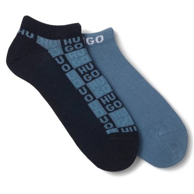 чорапи,мъжки,чорапи,дамски,чорапи,hugo,aaron,10276017,socks,2,pairs,blue,(dark,blue)