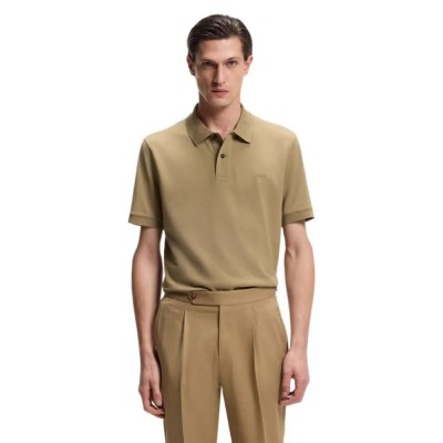 дамски,блузи,с,яка,мъжки,блузи,с,яка,hugo,dereso222,short,sleeve,polo,brown,(medium,beige)