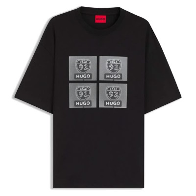 тениска,мъжки,тениски,дамски,тениски,hugo,draxon,t,shirt,black,(black)