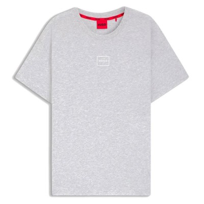 тениска,мъжки,тениски,дамски,тениски,hugo,laze,10261152,red,short,sleeve,t,shirt,grey,(light,pastel,grey)