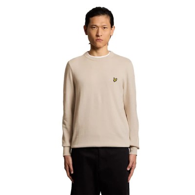 блуза,мъжки,пуловери,lyle,&,scott,kn2136v,sweater,beige,(cove)