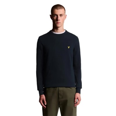 блуза,мъжки,пуловери,lyle,&,scott,kn2136v,sweater,blue,(dark,navy)