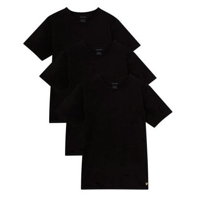 тениска,мъжки,тениски,дамски,тениски,lyle,&,scott,lg1800vt,basic,short,sleeve,t,shirt,3,units,black,(jet,black)